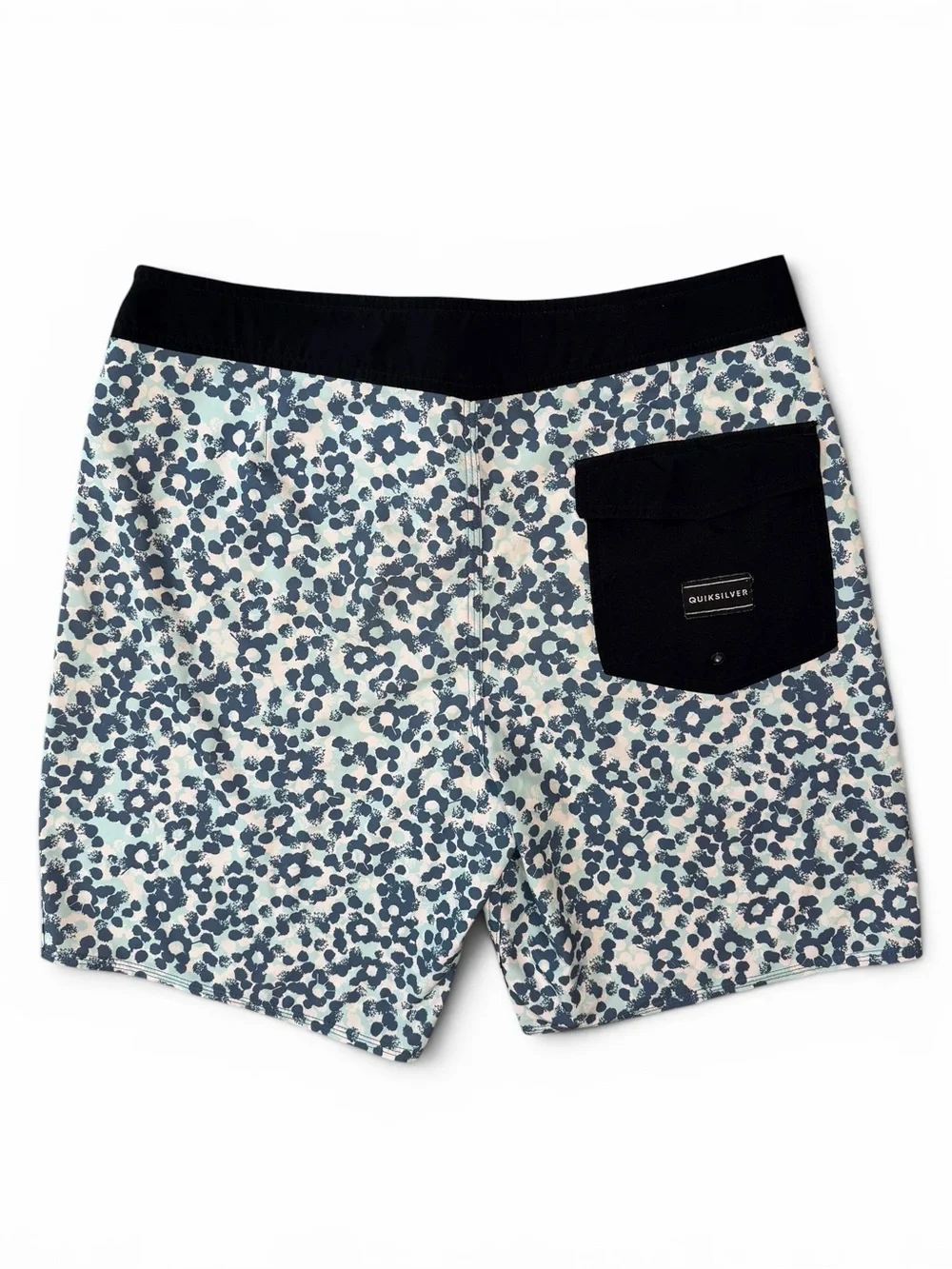Quiksilver Highline Floral Board Shorts Men’s Size 34 Blue Surf Swim Trunks